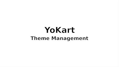 Theme Management Feature of Best Online Marketplace Yo!Kart Version 6