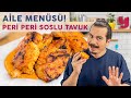 Yeni Stüdyoda İlk Video! AİLE MENÜSÜ: Peri Peri Soslu Tavuk, Patates Kızartması, Kolay Turşu Tarifi