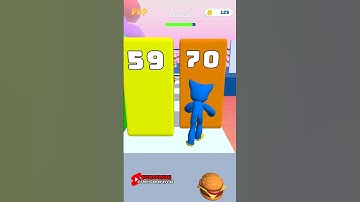 Huggy Wuggy Run - Poppy Playtime Monster Run 3D part 3 - Android iOS Mobile | Short Gameplay Vids