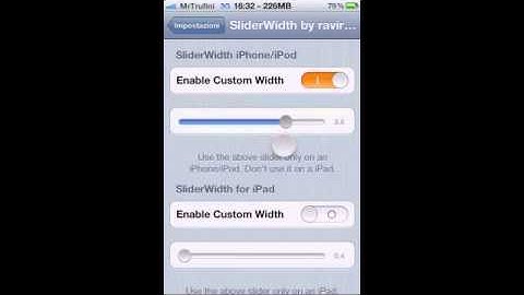 [BYA Tweak Video Review #11] SliderWidth