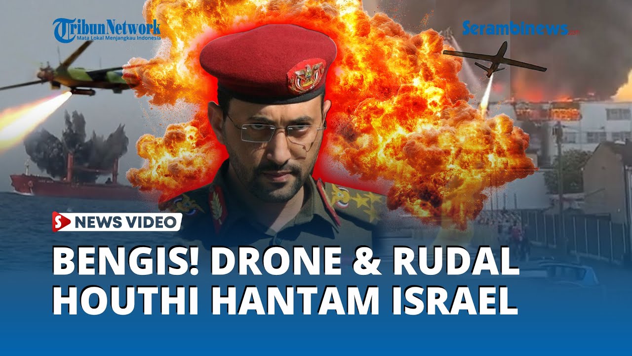 Houthi Balaskan Dendam untuk Gaza: Rudal dan Drone Yaman Bombardir Israel