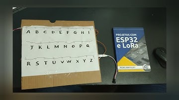 Alfabeto Stranger Things - Livro "Projetos com ESP32 e LoRa"