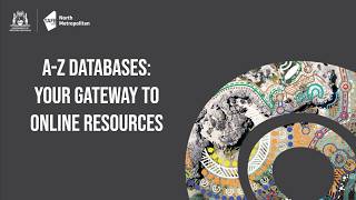 A-Z Databases: Your Gateway to Online Resources
