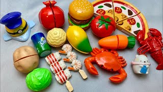 1 Hour 99% Sleep Fast Tapping Satisfying Cutting Fruits 🍏, Dessert 🍪, Sea food 🐟