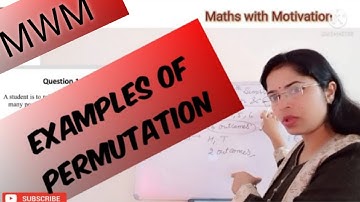 lec.4 What are some examples of permutations?