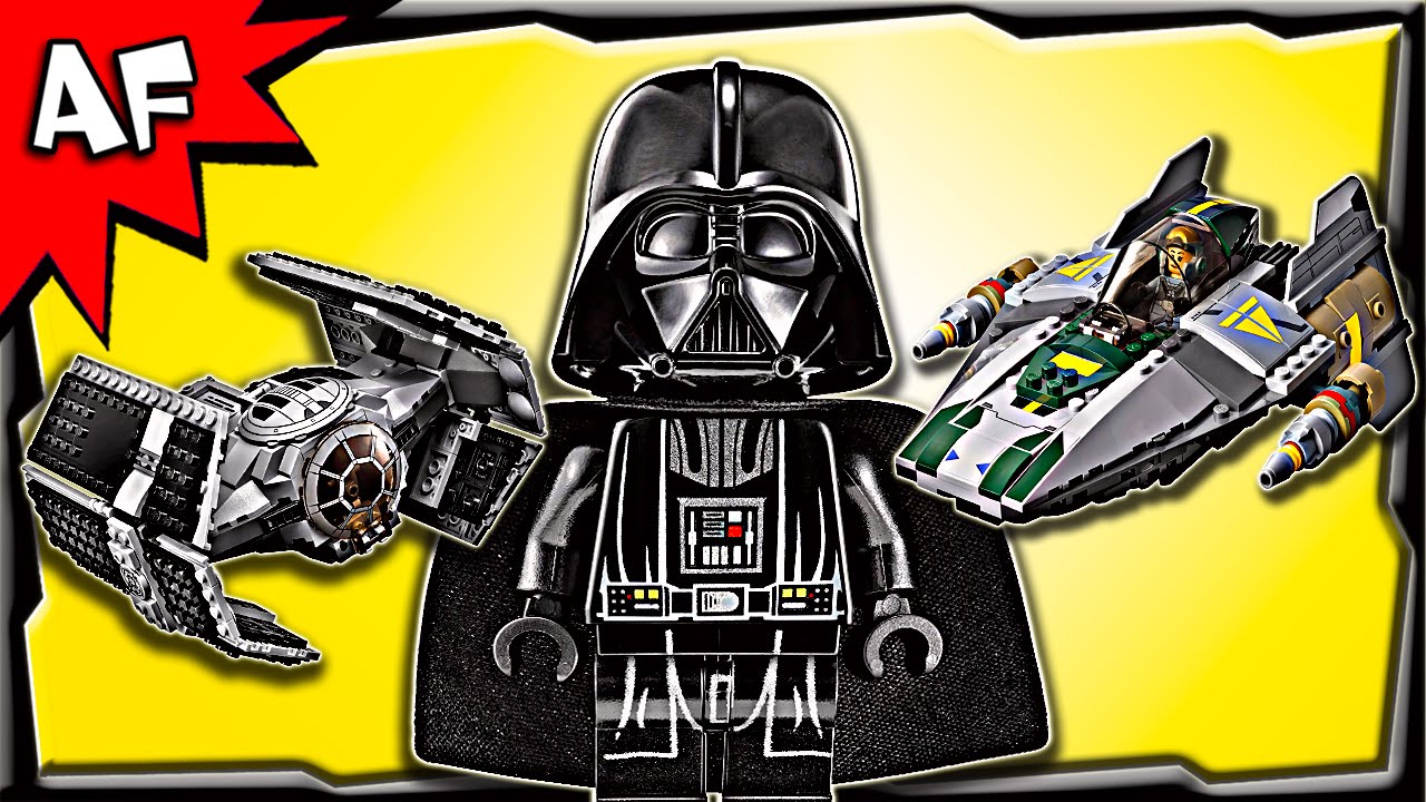 Lego Star Wars Vaders Tie Advanced Vs A Wing Starfighter 75150