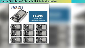 Exclusive 1-10PCS ESP32 Development Board TYPE-C CP2102/CH340C WiFi+Bluetooth Ultra-Low Power Consum