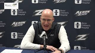 2021-22 Akron Zips Men's Basketball - Recap vs. Western Michigan with Coach Groce - 1/18/22