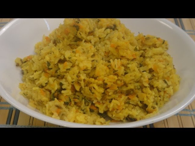 Carrot And Spinach Khichdi