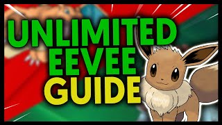 HOW TO GET UNLIMITED EEVEES ON POKEMON FIRE RED AND LEAF GREEN