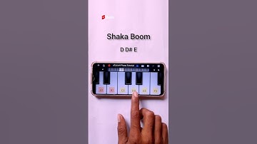 Thumbnail of Shaka Boom Song | Step By Step With Notes