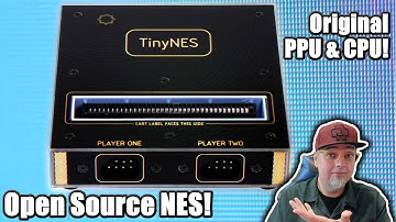 A NEW Open Source Nintendo Console! The TinyNES With Original NES Chips Sounds INTERESTING!