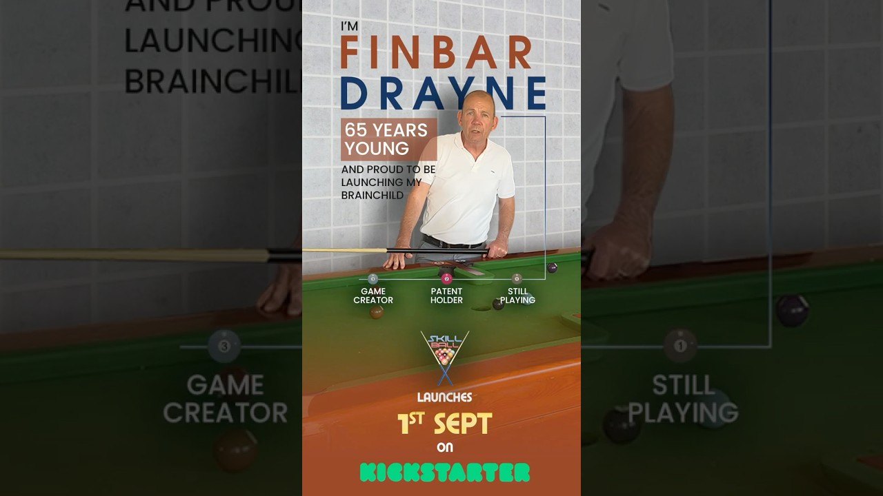 SkillBall X is Launching on Sep 1, 2025 on Kickstarter | The Future of 8-Ball Pool Game
