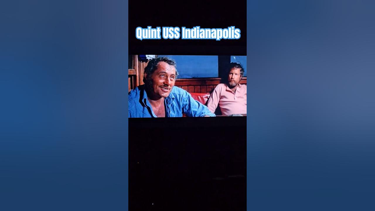 Quint USS Indianapolis Speech Jaws jaws YouTube