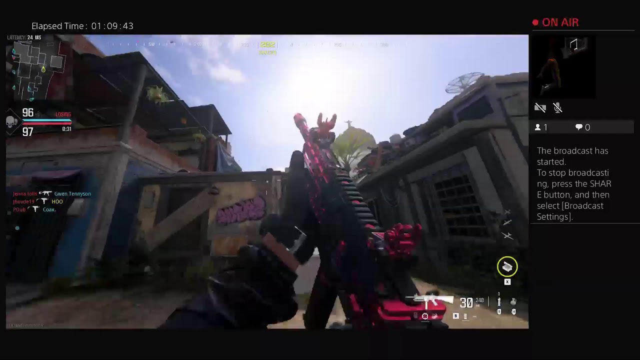 HOO's Live PS4 Broadcast