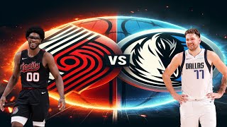 LIVE: Portland Trail Blazers vs Dallas Mavericks