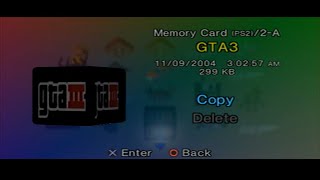 Looking through my PlayStation 2  Memory Cards