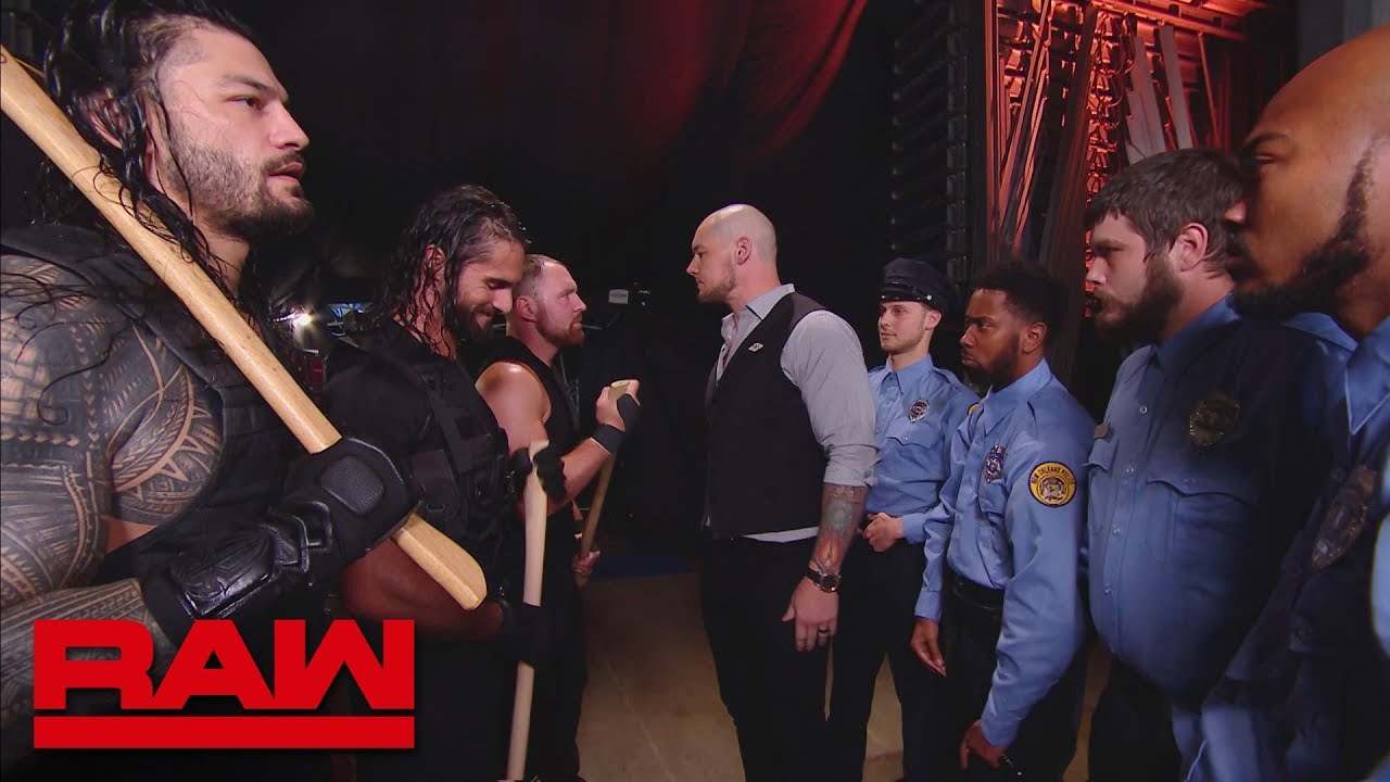The Shield are forced to leave the building: Raw, Sept. 10, 2018