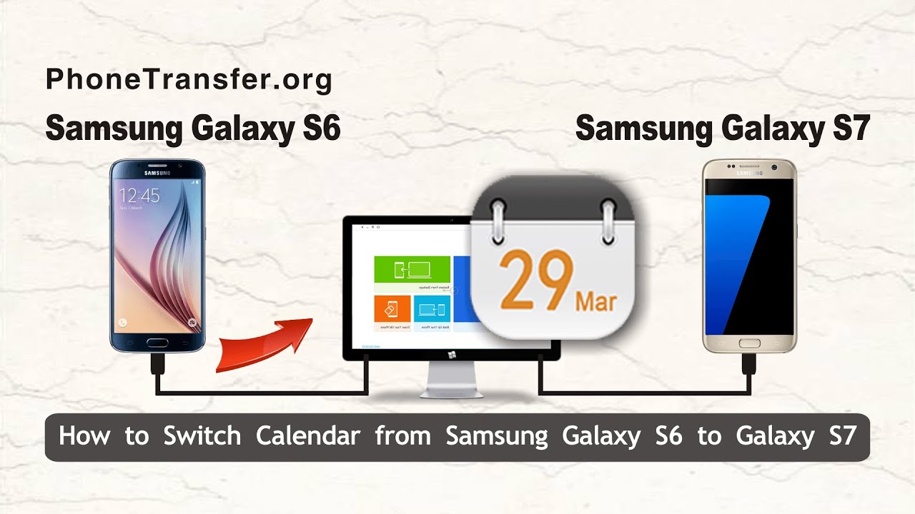 How to Switch Calendar from Samsung Galaxy S6 to Galaxy S7, Samsung S6