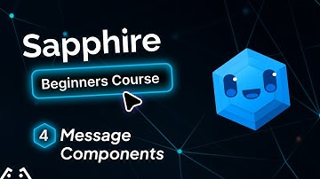 Message Components in Sapphire Bot | Chapter 4 | Sapphire Course 2025