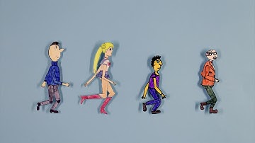 Цикл ходьбы, бега и прыжок