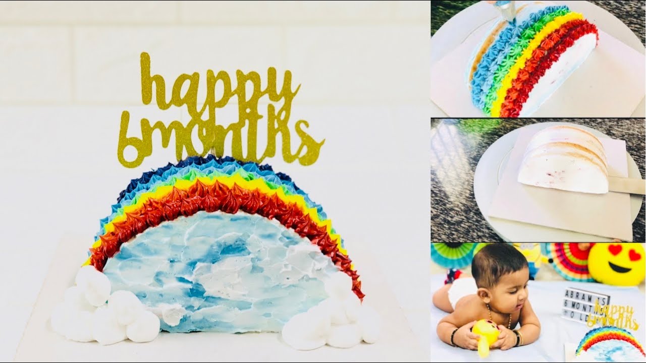 1 2 Birthday Celebration Half Birthday Cake 6 Month Birthday Cake Halfbirthdaycakedesign Youtube 1 2 Birthday Celebration Half Birthday Cake 6 Month Birthday Cake Halfbirthdaycakedesign Youtube