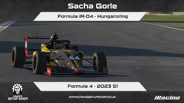 iRacing - 23S1 - Formula iR-04 - Formula 4 - Hungaroring - SG