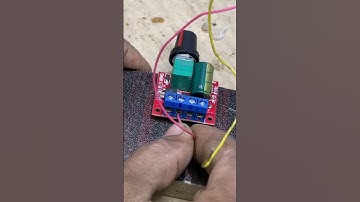 How to make a small DC fan speed controller with