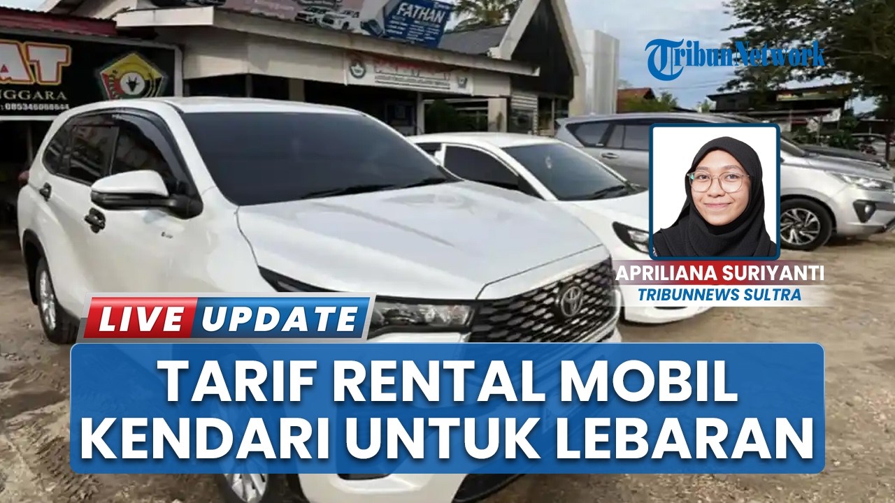 Tarif Rental Mobil di Kendari Mulai Rp500 Ribu per Hari Jelang Lebaran 2026, Avanza Paling Laris