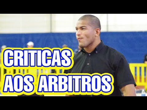 Críticas aos arbitros de jiu-jitsu