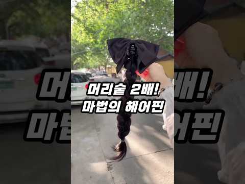 머리숱 2배! 마법의 헤어핀