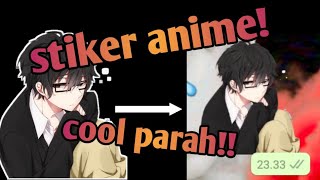 Tutorial menambah stiker anime di WhatsApp!!! screenshot 5