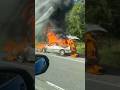 Vehicle Fire I-5 Custer