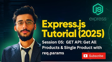 Express.js Session 05 | GET API: Get All Products & Single Product with req.params | Rehan Kapaya