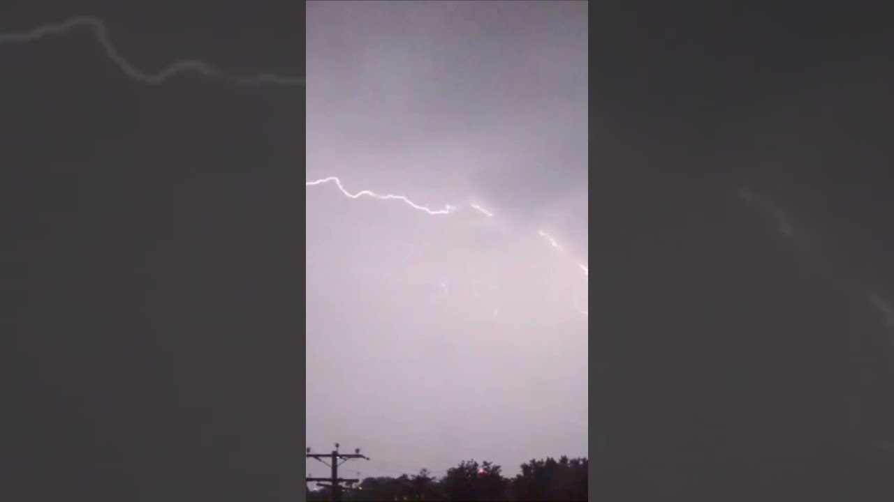 MASSIVE Lightning Storm Turns Night Into Day