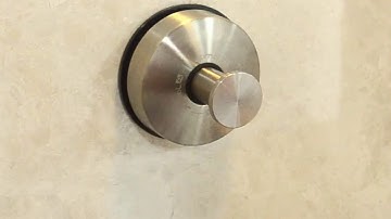 Installation Steps For Suction Cup Towel Hook