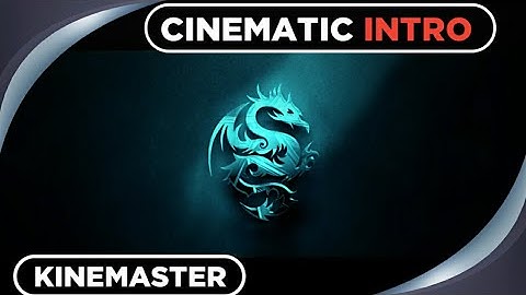 CINEMATIC SHINY SMOKE INTRO IN KINEMASTER | FULL TUTORIAL