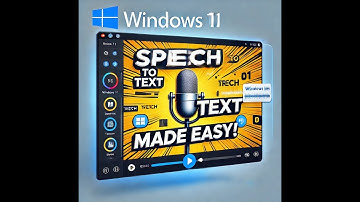 🎤 Convert Speech to Text in Windows 11 | Easy Voice Typing Guide!