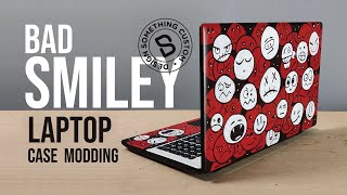 Smiley Laptop Modding Design Something