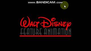 Walt Disney Feature Animation Logo 1994-1996 Closing Version For Toastysheep
