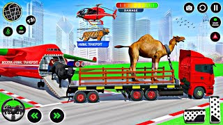 Farm Animal Transport Truck Simulator- Drive Big Trailer Truck Driving-Gaming Andoz screenshot 1