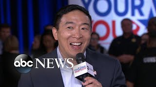 Yang talks universal basic income plan