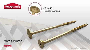 WKCP, WKCP  – Wood screws – Klimas Wkret-met (EN)