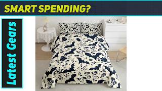 Feelyou Bats Halloween Comforter: Spooky King Size Bedding Magic!