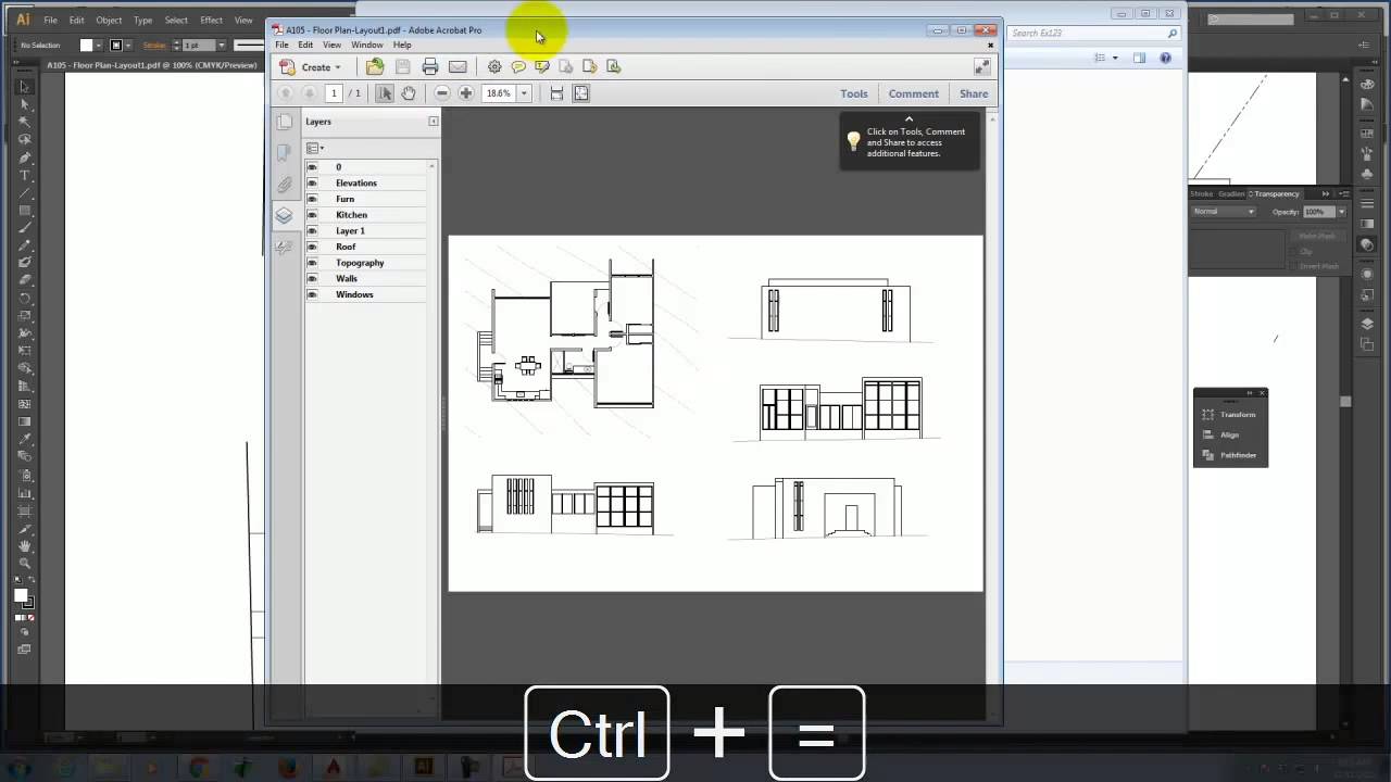 Lecture 124 Post Processing AutoCAD files in Illustrator (Fall 2015
