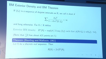 Toeplitz methods in completeness and spectral problems – Alexei Poltoratski – ICM2018