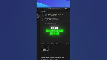 Como subir um servidor Node.js com Express. #dev #nodejs #node