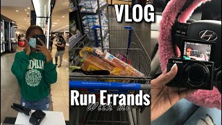 VLOG | RUN ERRANDS WITH ME | mall runs, grocery shopping, car cleaning + drive with me CHIT CHAT