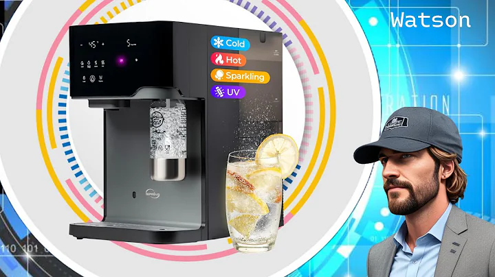 iSpring RCD100SPKHC - Next-Generation Sparkling RO Water Dispenser with Hot & Cold Filtered Water