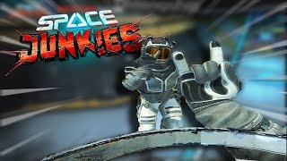 VIRTUAL REALITY AT ITS BEST • SPACE JUNKIES VR GAMEPLAY screenshot 1